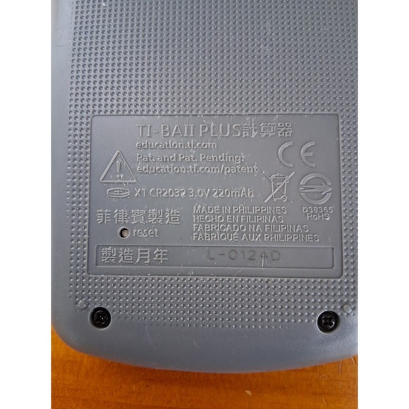 Texas Instruments BA II PLUS Financial Calculator - Picture 5 of 5